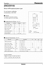 DataSheet 2SA1309A pdf